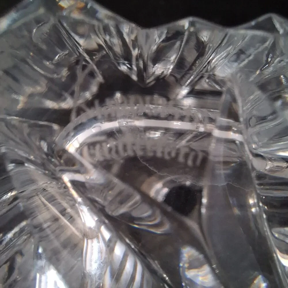 Marquis by Waterford HANOVER Crystal Square Spirit Decanter 9.75” With Stopper